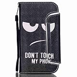 UNEXTATI Galaxy S3 ケース 手帳型ケース 2 in 1 高級PUレザー 耐衝撃 全面保護 Samsung Galaxy S3ケース カバー Case (ブラック, P6)