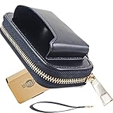 MONOJOY　iQOSアイコスケースレザー　収納ケース iQOSポーチ カバー　電子タバコ 禁煙 減煙　タバコポーチ 専用のシガレットケース PUホルダー　プロテクションケース　滑り止め　ストラップ