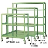 OS(大阪製罐) 移動式物品棚 5段 CS-5435