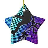 Zazzle BMX onフラクタルムービーマーキーセラミックオーナメント Star 195a1132-2c93-6a33-a017-400c66ce2f5f