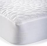 My Little Nest Pebbletex Natural Tencel Quilted Waterproof Mattress Pad Crib [並行輸入品]