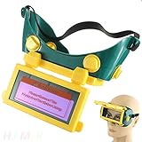 Tiptiper 溶接マスク、ソーラー自動暗色化LCD溶接保護ヘルメット保護溶接機ゴーグル