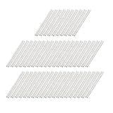 uxcell 丸棒　ラウンドロッド スチール 2mm x 60mm RCカーアクスル RCモデルおもちゃ用 100個入り