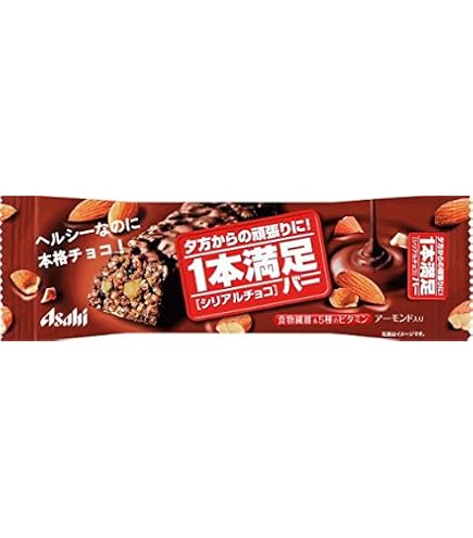 Amazon.co.jp: アサヒグループ食品 1本満足バー プロテインチョコ 72本