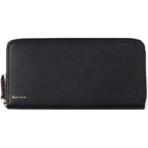 Amazon | [ポールスミス] 名入れ可 ジップストローグレイン ラウンド