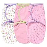 Summer Infant社製 [スワドルミー ベビー おくるみ] 07.フーラブズユー【3s-73985】ステージ2【S/M-3枚セット】