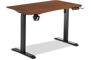 TTRacing Titus X Smart Desk Ergonomic Standing Desk Electric Height Adjustable PC Gaming Desk Table (Walnut, 1.2 Meter (S))