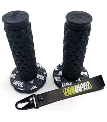 Amazon.co.jp: ハンドルグリップオートバイプロテーパーダートピット