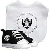 Baby Fanatic Bib & Prewalkerギフトset- Oakland Raiders by Baby Fanatic