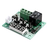 Vuage(TM) -50-110度W1209 DC 12V温度コントローラミニサーモスタット温度コントローラーコントロールセンサモジュールを切り替えます