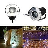 ILS - 1W LED Waterproof Outdoor In Ground Garden Path Flood Landscape Light