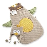 Baby Aspen My Little Night Owl Snuggle Sack and Cap, 0-6 Months by Baby Aspen [並行輸入品]
