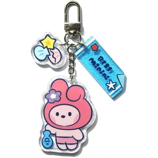 防弾少年団 SC キーホルダー Amazon.co.jp: [AESOON] BT21 Baby Metal Keyring Jelly Candy