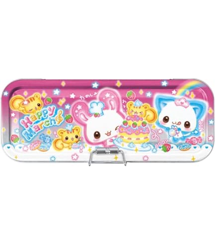 Amazon | ラブ友 レッドギンガムチェック バス停 LOVEチャーム