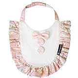 (ラボーグ)La vogue 2枚セット ベビー防水ビブ よだれかけ スタイ女の子 男の子 6カ月-2歳の子供 キッズ コットン ビブ 姫様 紳士風 ピンク