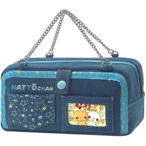 Amazon.co.jp: 平成 レトロ 実写犬 鍵付き デニム ペンケース 鏡付き