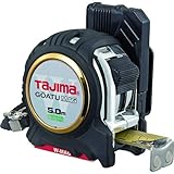 タジマ(Tajima) コンベックス 剛厚テープ5m×25mm 剛厚セフGロックダブルマグ25 尺相当目盛付 GASFGLWM2550S