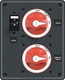 Blue Sea Systems Dual Battery Bank Management Panel [並行輸入品]
