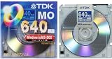 TDK MOディスク 640MB Windowsフォーマット [MO-R640DA]