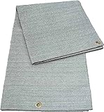 トラスコ中山(TRUSCO) スパッタシート ベーシック 両面 4号 グレー 1920×1920mm TSP-4BW