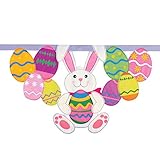 イースターうさぎと卵Hanging Banner