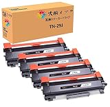 トナーカートリッジ tn-29J互換 Brother(ブラザー) 汎用トナーTN 29J 4本セット 対応機種：MFC-L2750DW/ MFC-L2730DN/ DCP-L2550DW/ DCP-L2535D/ FAX-L2710DN/ HL-L2375DW/ HL-L2370DN/ HL-L2330D「大阪インク」