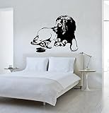 動物A Lion Young Lion Natureグリーンピース子供部屋子供スタイリッシュな壁アートステッカーデカールg9454