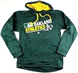 MLBメンズAuthenticコレクションチームChoice Streakフリースパーカー( L , Oakland Athletics A 's )