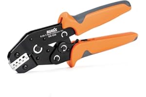 アイウィス(IWISS) 精密同時圧着ペンチ ラチェット式 オープンバレル端子 0.25〜1.5mm2小・中型端子対応 SN-58B