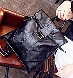 ARARAGI 本革 シンプル ミニリュック リュックサック ショルダーバッグ レディース ブラック (商品： Ｅ)