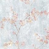 Brewster 347-20102 Chapman Cherry Blossom Trail Wallpaper, Blue [並行輸入品]