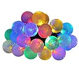 Patech LEDイルミネーションライト　ソーラーストリングライト　防水IP64　 お庭やベランダ/玄関/お店周り/広場/街路樹/クリスマス/パーティー/結婚式などの装飾用 【一年間メーカー保証】