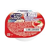 【まとめ買い】Nestle(ネスレ) アイソカル ゼリー ハイカロリー HC りんご味 66g×72個入 (飲み込みやすい 高カロリー エネルギー ゼリー) ハイカロリーゼリー 栄養補助食品 介護食