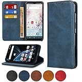 サムスンギャラクシー A30手帳型ケース galaxy A30手帳型ケース スマホ携帯 財布型カバー スマホケース galaxy A30人気 内蔵マグネットPU合成皮革 財布型 カード収納 スタンド機能-ブルーJaorty