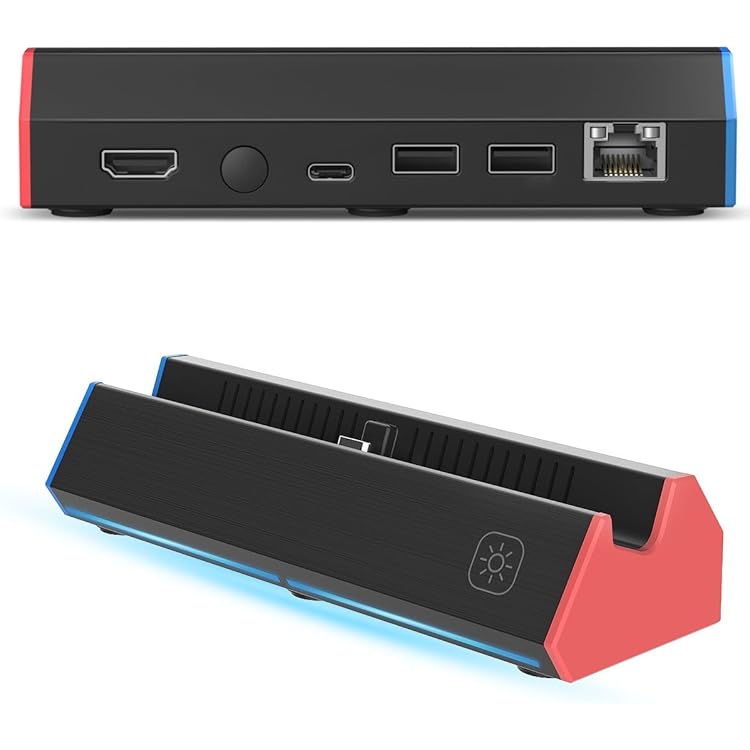 Amazon.co.jp: CYBER ・ LANポート付きドック ( SWITCH 用) ブラック