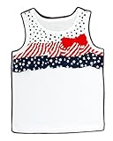 Patriotic Tanks Toddler GirlsタンクトップAll American Girl