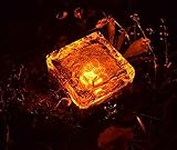 Rush.C ガーデンライト LEDライト ソーラーパネル搭載 白色 電球色【Rush.Cオリジナルハンカチセット】 436 (電球色)