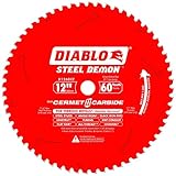 Diablo D1260CF 12-inch Steel Demon 60T Cermet II Carbide Ferrous Metal Saw Blade [並行輸入品]