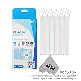 JW 12pcs*16mm APS-C Frame (CCD/CMOS) Digital Camera High Quality Microfiber Sensor Swab Dust Cleaner