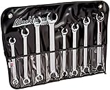 Blackhawk By Proto FN-8PTNB 6 Point Fractional and Metric Flare Nut Wrench Set, 8-Piece [並行輸入品]