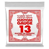 【正規品】 ERNIE BALL 1013 ギター弦 バラ弦 (.013) PLAIN STEEL STRING SINGLE プレーン・スティール・ストリング