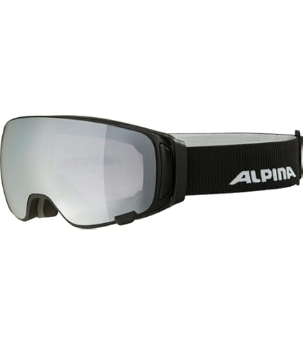 Amazon | [アルピナ] スキースノーボードゴーグル ユニセックス