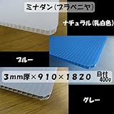 ミナダン養生MD30040Y3mmx910x1820 目付400g20枚入り(1ケース) ナチュラル(乳白色)