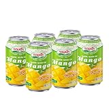 【NAWON】 マンゴー 果汁ドリンク 330ml、6缶