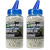 【2個セット】イーグル模型 バイオ・BBブレット 0.15g V2 2000発 ボトル入（6mm弾・バイオ）5379V2-15U