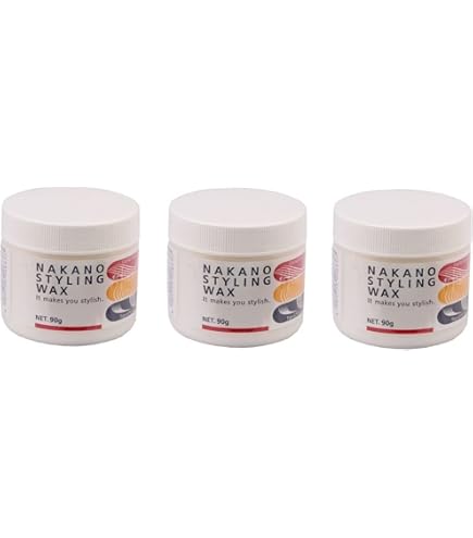 Amazon | NAKANO ナカノ スタイリングワックス 90g クリーム クリア 90