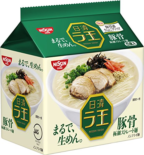 日清食品 日清ラ王 豚骨 5食パック 430g
