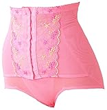 2562 産後 リフォーム ガードル チュ-ルレース ニッパー 付き<br/> 【ローズマダム rosemadame マタニティー】 76 ピンク