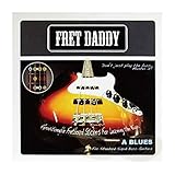 Fret Daddy スケール教則シール ベース用 ブルーススケール (Aスケール)