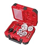 Milwaukee 49-22-4095 Electricians Ice Hardened Hole Saw Kit, 10-Piece [並行輸入品]